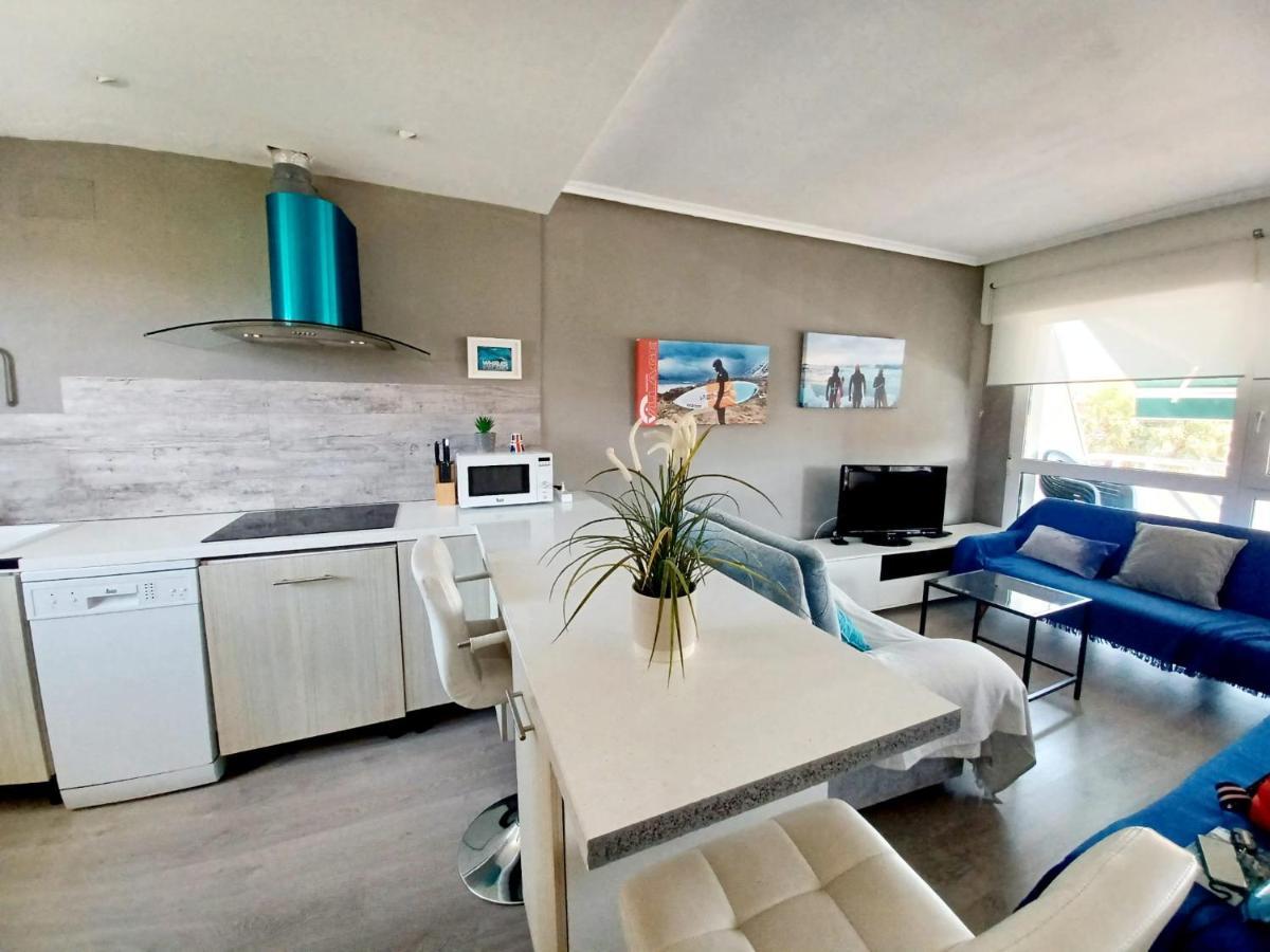 Duplex Con Piscina Muy Cerca De La Playa Lägenhet Santiuste Exteriör bild