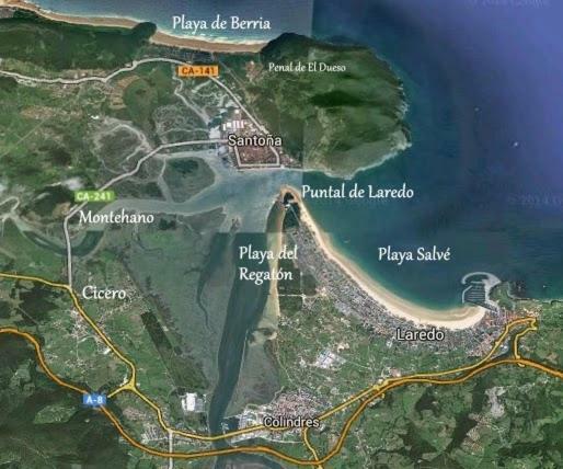 Duplex Con Piscina Muy Cerca De La Playa Lägenhet Santiuste Exteriör bild