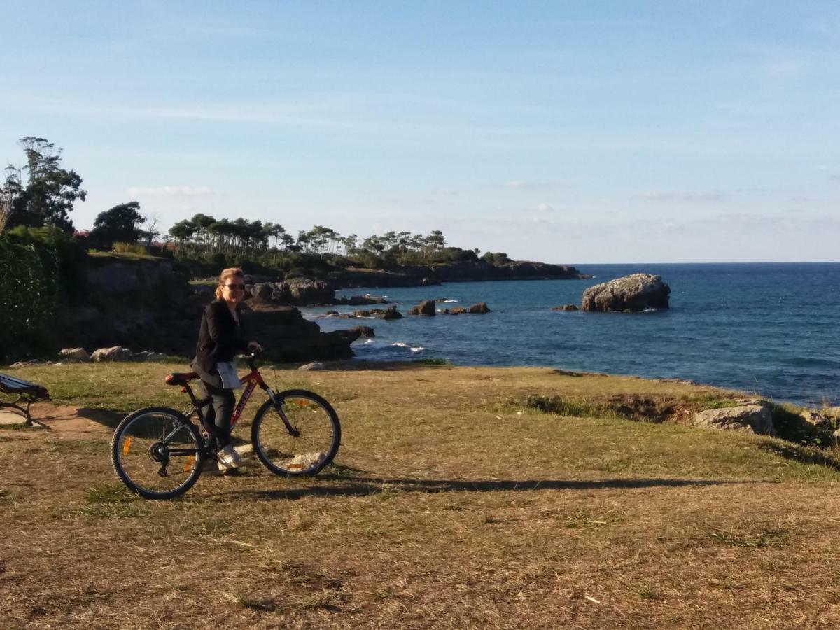 Duplex Con Piscina Muy Cerca De La Playa Lägenhet Santiuste Exteriör bild